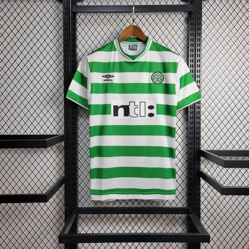 9995d9d31b47c0a5059a67b390c372cc 1999/2000 Retro Celtic Home jersey - Image 1
