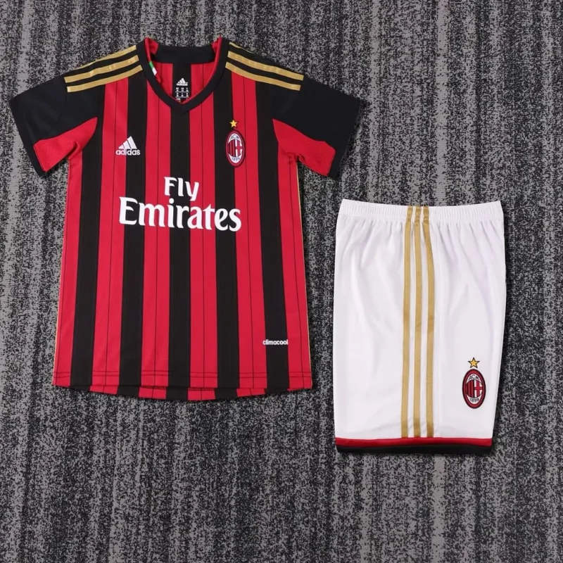 2013/2014 Retro AC Milan Home kids kit jersey - Image 1