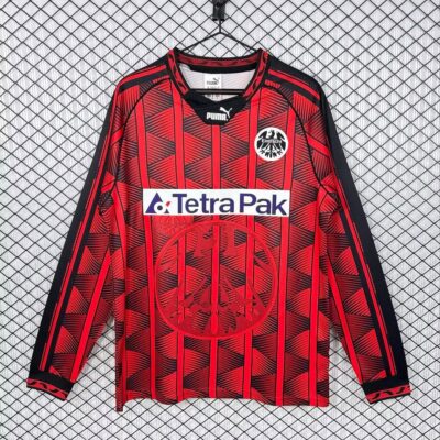1995/1996 Retro Long Sleeve Eintracht Frankfurt Home jersey