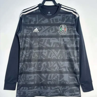 2019 Retro Long Sleeve Mexico Home jersey