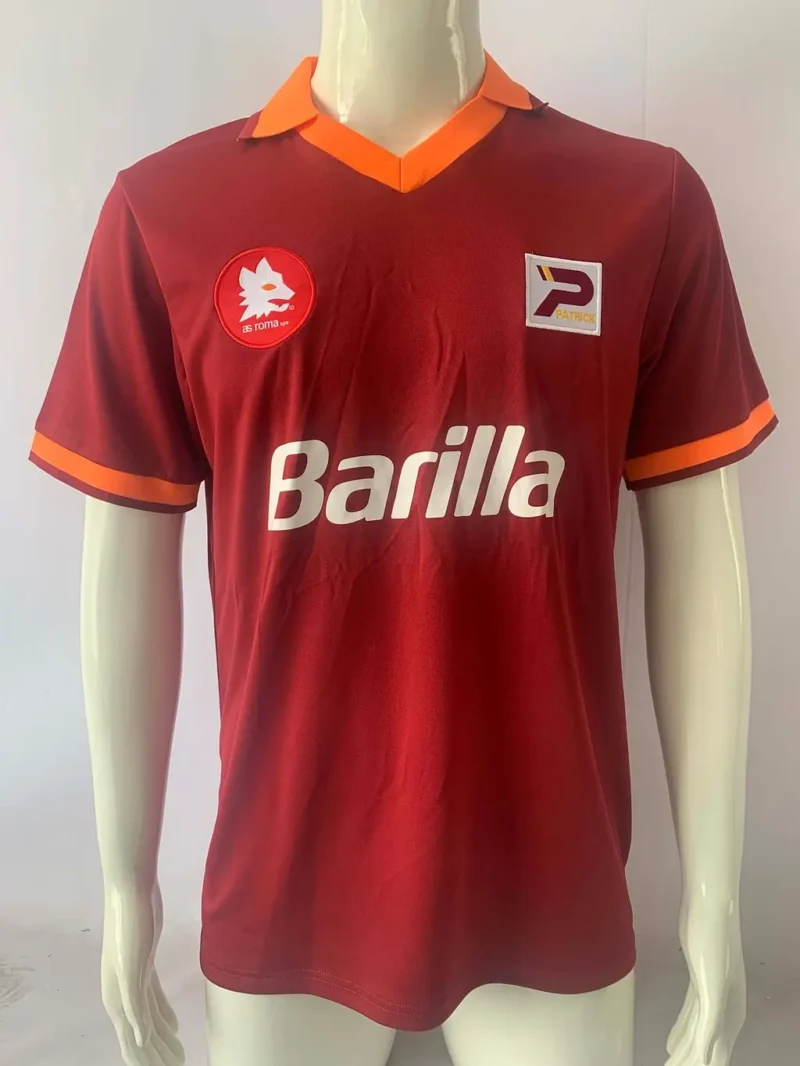 a8369a99ef047ca13c09f46be035763c 1982/1983 Retro AS Roma Home jersey - Image 1