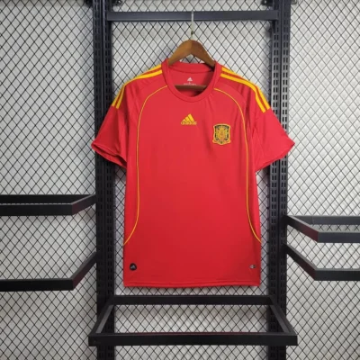 2010 Retro Spain Home jersey