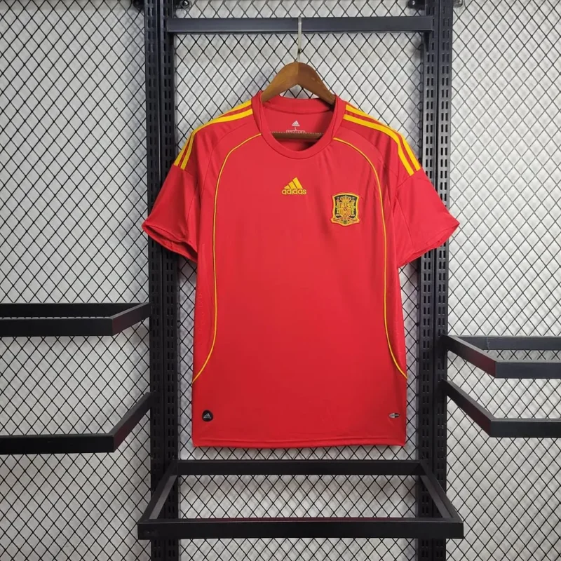 a88678a82e86b5e4afbd2ec4f7154ece 2010 Retro Spain Home jersey - Image 1