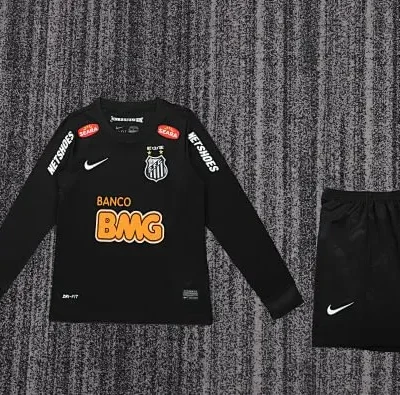 2013 Retro Long Sleeve Santos kids kit jersey