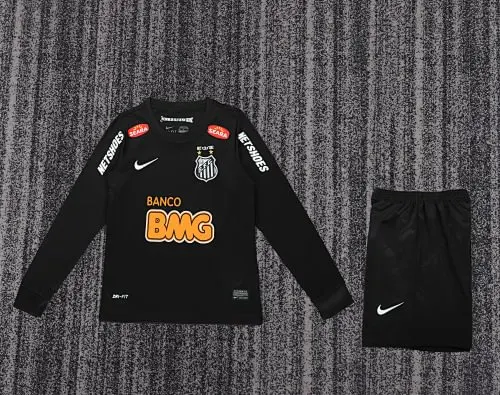 aae3a2d20ddc4785b74fd97047935d66 2013 Retro Long Sleeve Santos kids kit jersey - Image 1