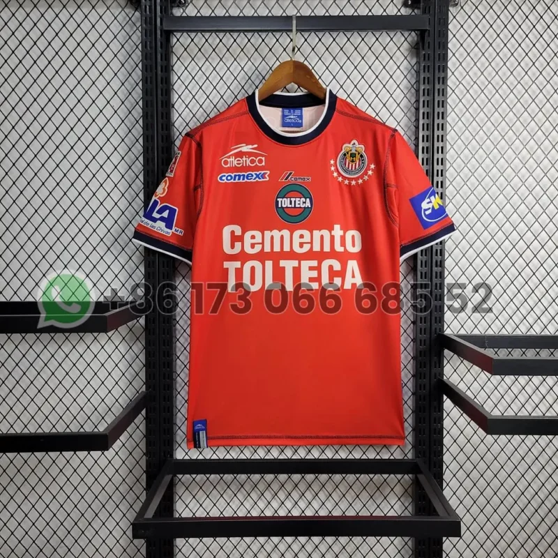 ac89ccb5bd250f39d32502a8641b94f9 2002/2003 Retro Chivas de Guadalajara Home jersey - Image 1