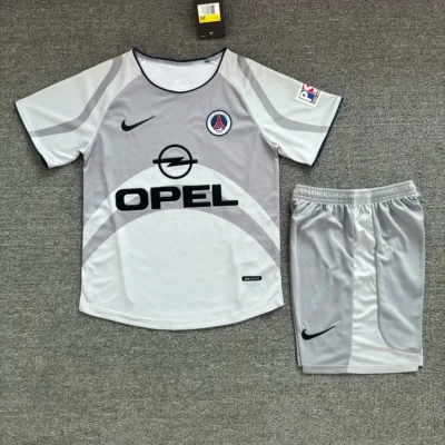 2001/2002 Retro Paris Saint-Germain Away kids kit jersey