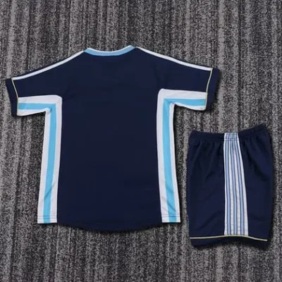 1998 Retro Argentina Away kids kit jersey - Image 2