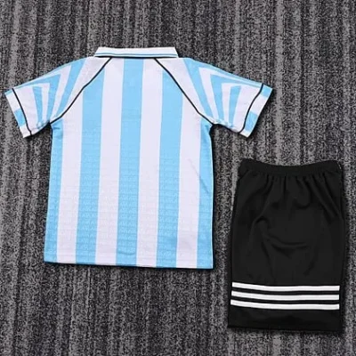 1996/1997 Retro Argentina Home kids kit jersey - Image 2