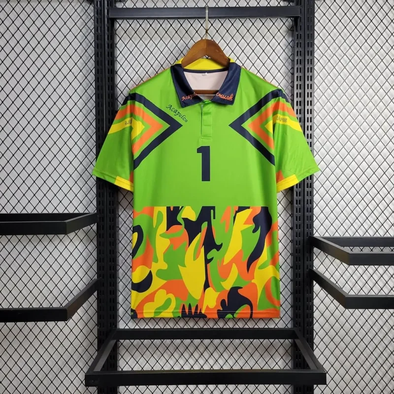b2c85019e938c464b43f56735aa75814 Retro Mexico Goalkeeper jersey - Image 1