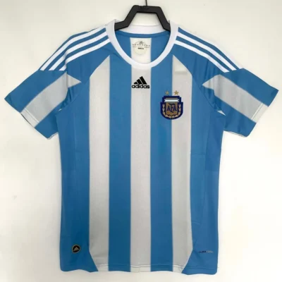 2010 Retro Argentina Home jersey