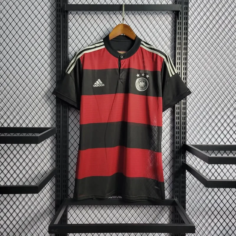 b358c353eaf2d5c85c797d3cf4c199c1 2014 Retro Germany Away jersey - Image 1