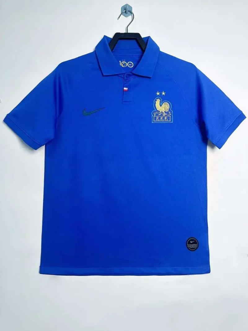 b451aef8834954c4b14a8bf0561de2c2 Retro France 100th Anniversary jersey - Image 1
