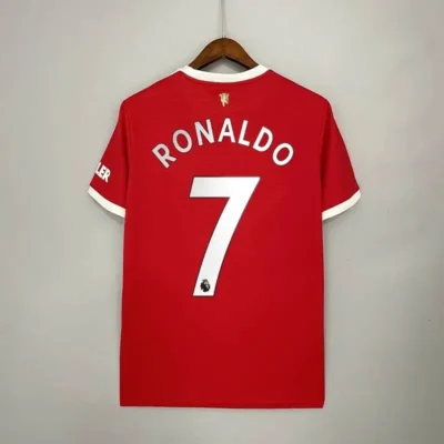 Retro RONALDO #7 Manchester United Epl Home jersey - Image 2