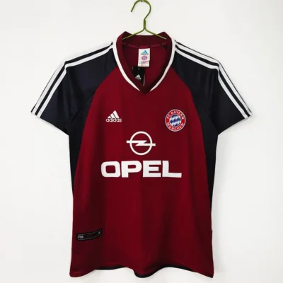 2001/2002 Retro Bayern Munchen Home jersey