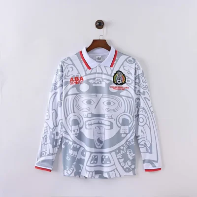1998 Retro Long Sleeve Mexico Away jersey