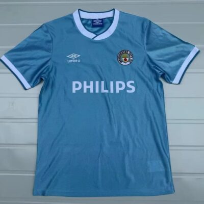 1986/1987 Retro Manchester City Home jersey