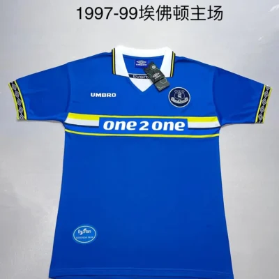 1997/1999 Retro Everton Home jersey