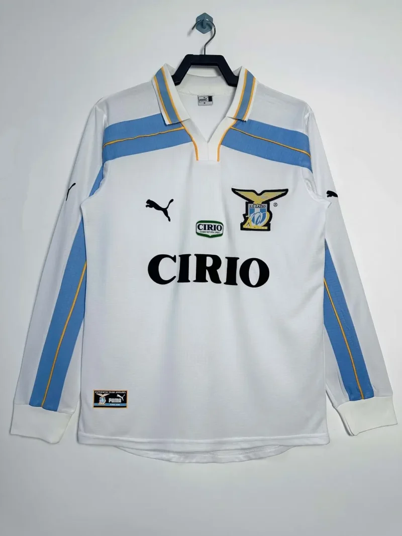 c4c1a754fd68ccb385990234468a4a3b 1998/2000 Retro Long Sleeve Lazio Third Away jersey - Image 1