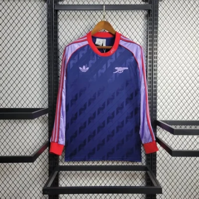 Long Sleeve Retro Arsenal Football jersey