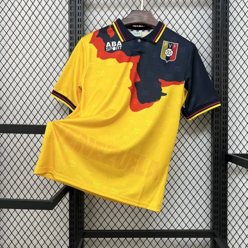 c8ffb1f8b5d2f4a91ed19baf495e3883 1998 Retro Venezuela Away jersey - Image 1