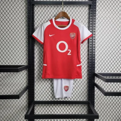2002/2004 Retro Arsenal Home  kids kit jersey