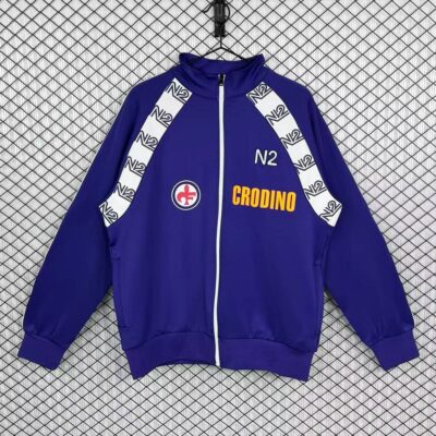 1986/1987 Retro Fiorentina Long Zipped Jacket jersey