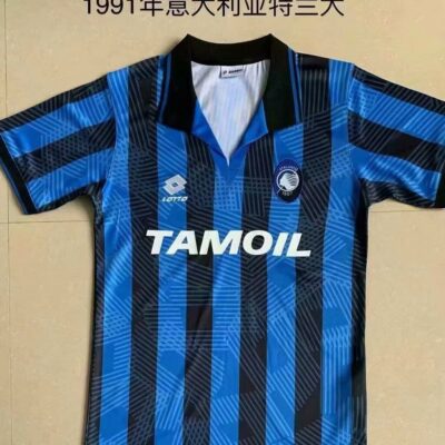 1991/1992 Retro Atalanta Home jersey