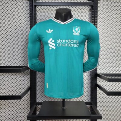 2025/2026 Player Version Long Sleeve Liverpool Third Away jersey