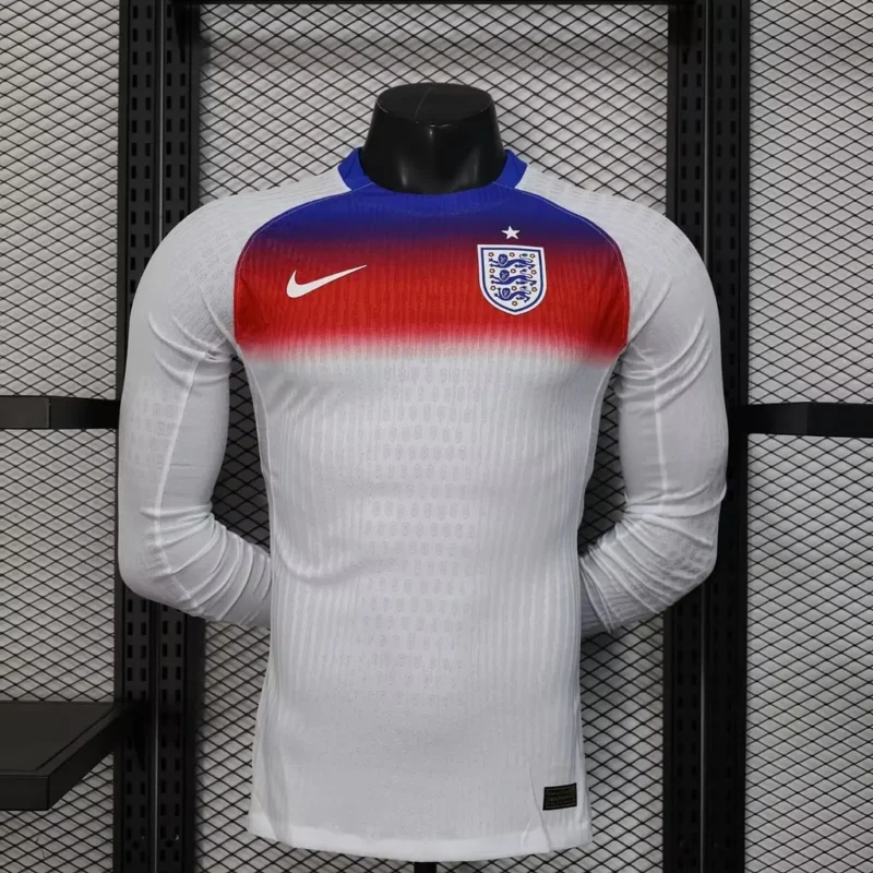 2025 Player Version Long Sleeve England Home jersey - Image 1