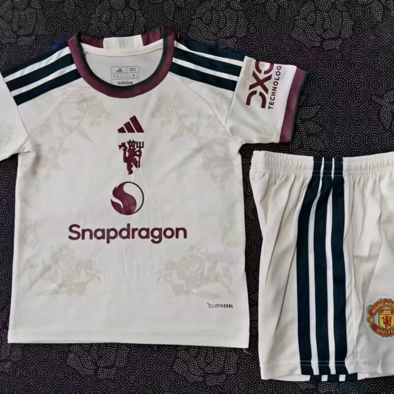 2026/2027 Manchester United Third away kids Kit jersey - Image 1