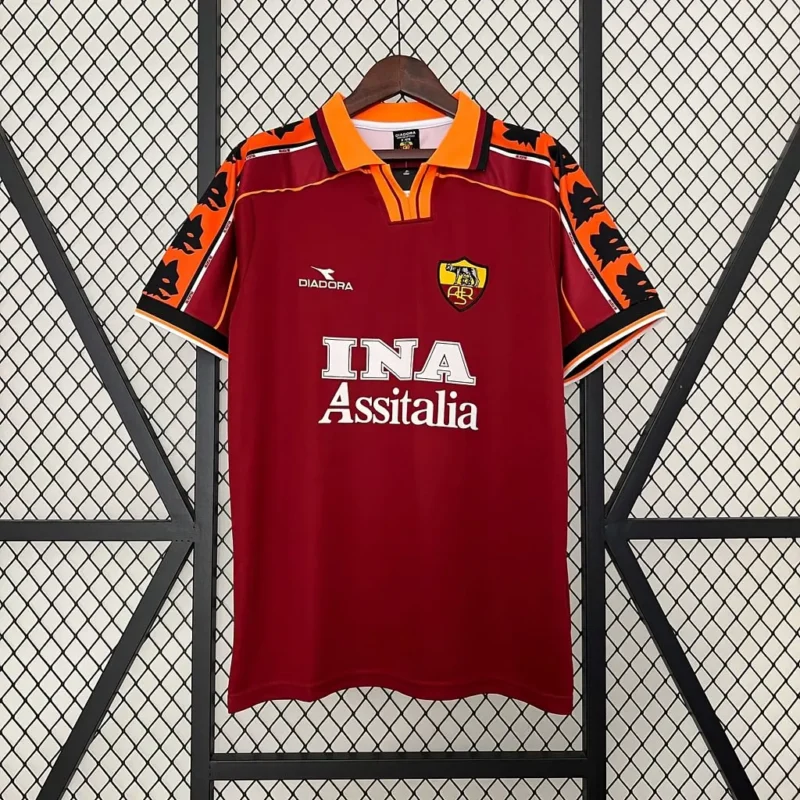 1998/1999 Retro AS Roma Home jersey - Image 1