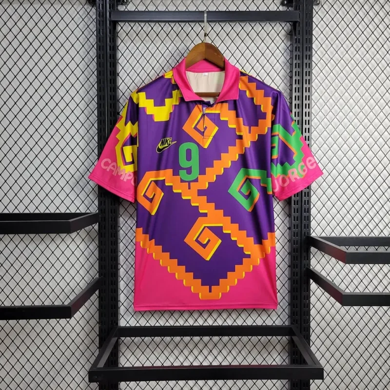 d7541646a64836bd4a8357fc5f08dae4 Retro Mexico Goalkeeper jersey - Image 1