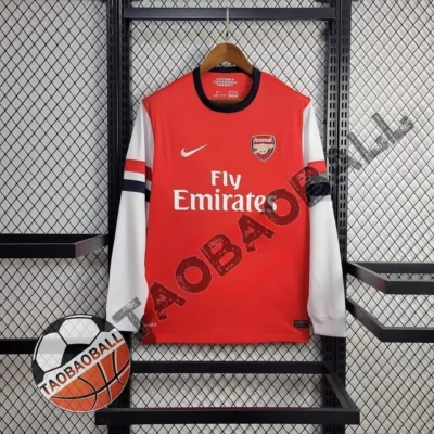 2012/2013 Long Sleeve Retro Arsenal Home jersey
