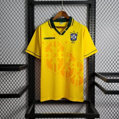 1996 Retro Brazil Home jersey