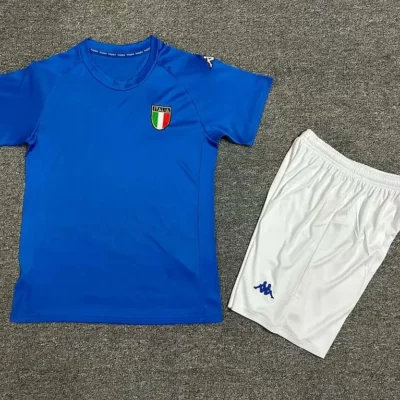 2000 Retro Italy Home kids kit jersey