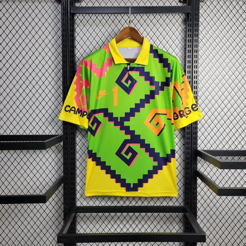 e7077a755726b451007adcd5a4a99eaa Retro Mexico Goalkeeper jersey - Image 1