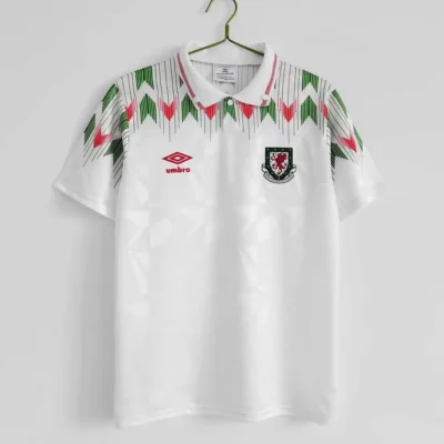 1990/1992 Retro Wales Away jersey