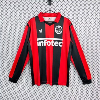 1983/1984 Retro Long Sleeve Eintracht Frankfurt Home jersey