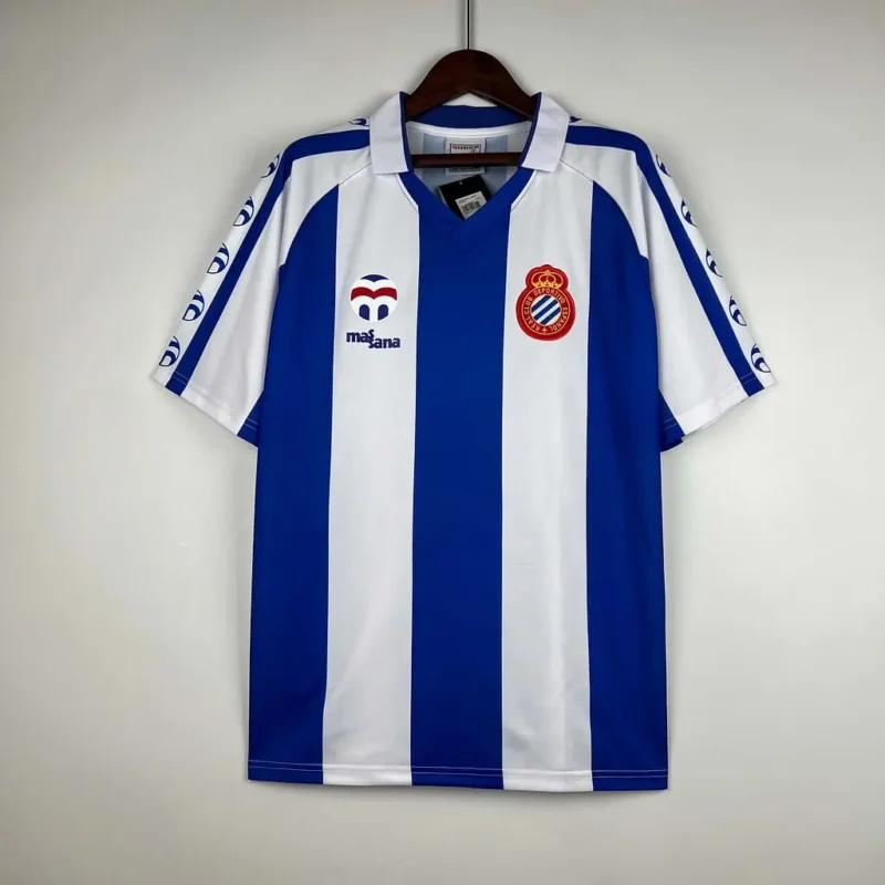 f432741275734fb677e9b48377d4806b 1984/1989 Retro Espanyol Home jersey - Image 1