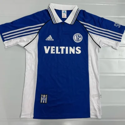 1998/2000 Retro Schalke 04 Home jersey