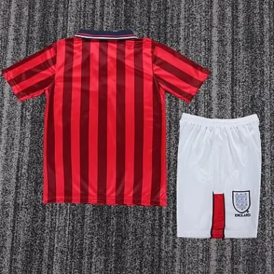 1998 Retro England Away kids kit jersey - Image 2