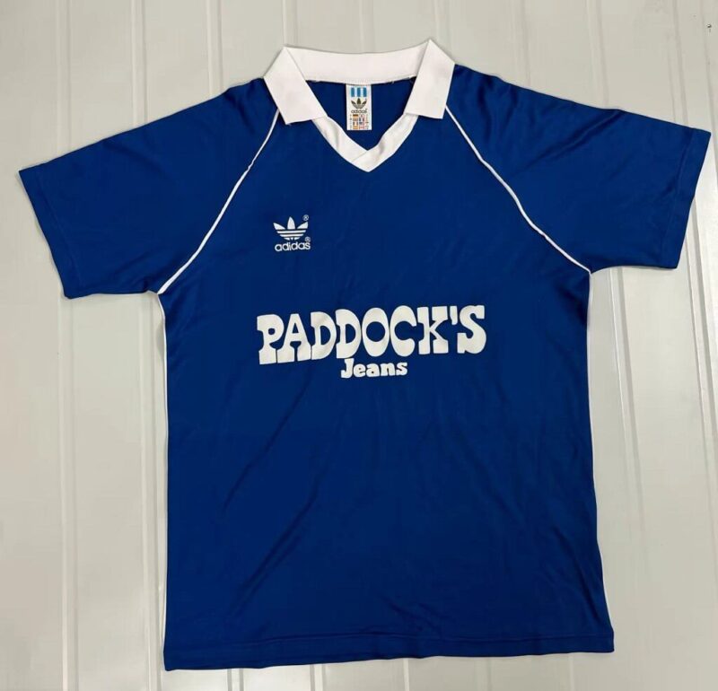 f8ef07a4557130ae6a45b86ecaab1661 1984/1985 Retro Schalke 04 Home jersey - Image 1