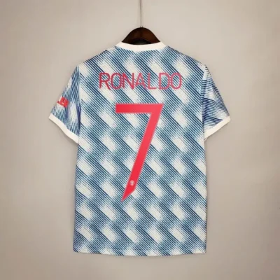 Retro RONALDO #7 Manchester United Ucl Away jersey
