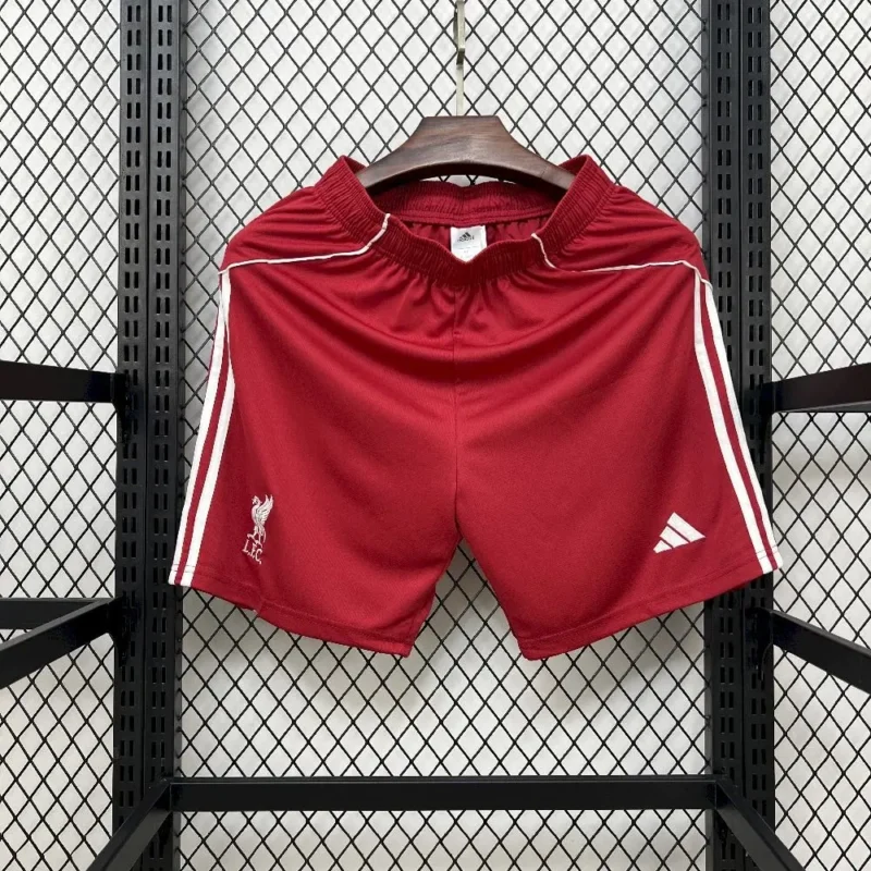 fe71b8169b2f28d3273f527fdc345265 2025/2026 Liverpool Home Shorts - Image 1