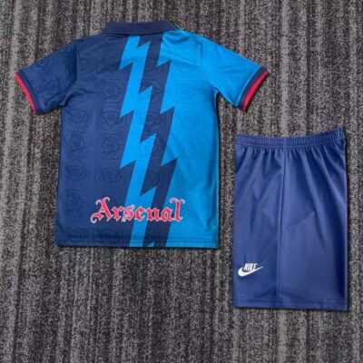 1995/1996 Retro Arsenal Away  kids kit jersey - Image 2