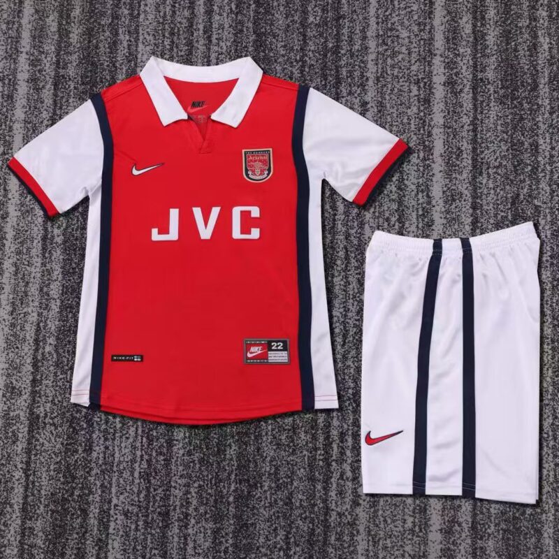 微信图片_20260623161344_280_1459 1998/1999 Retro Arsenal Home kids kit jersey - Image 1