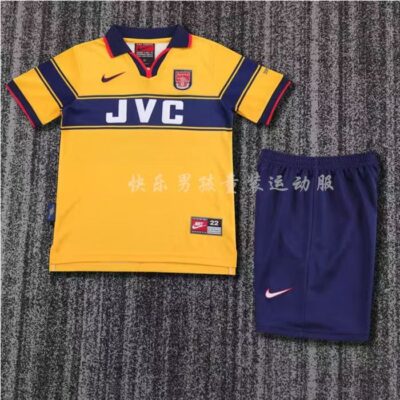 1997/1999 Retro Arsenal Away  kids kit jersey