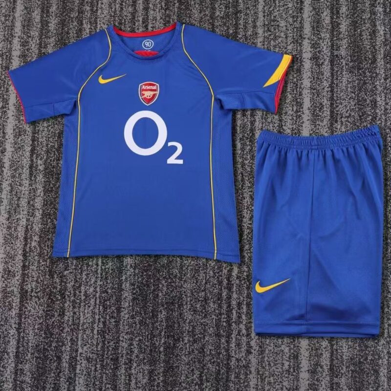 2004/2005 Retro Arsenal Away  kids kit jersey - Image 1