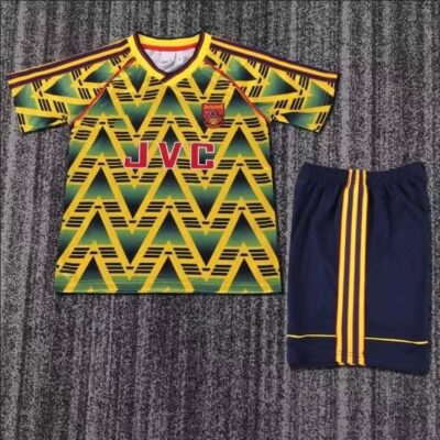 1992/1993 Retro Arsenal Away  kids kit jersey